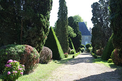 Jardins du Château de Bazouges - Sarthe