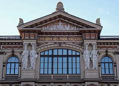 Detail of the Ateneum in Helsinki, April 2013