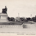 Garden and monument to Nubar Pacha Alexandria postcard LC 78
