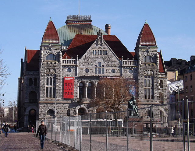 The Finnish National Theatre in Helsinki, April 2013