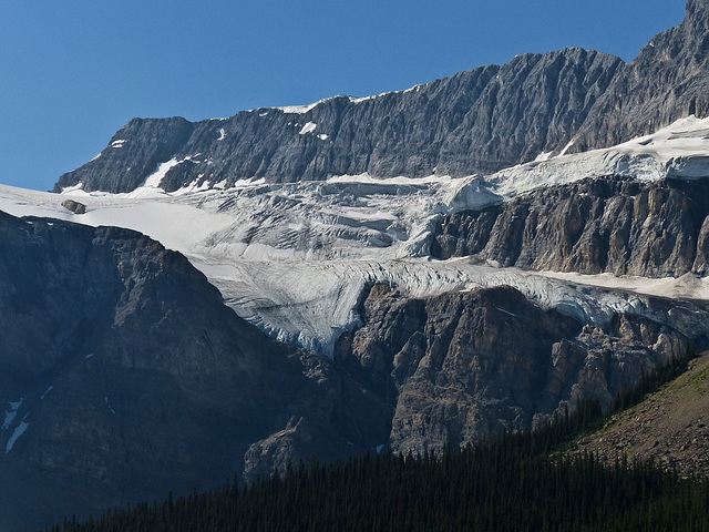 Crowfoot Glacier, Bow Lake