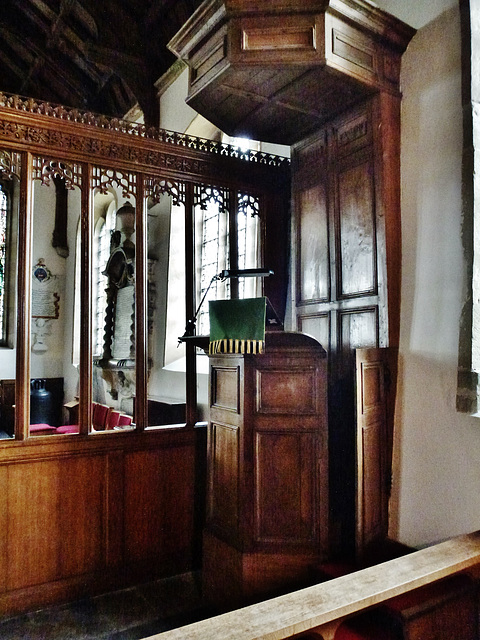 llanfarchell church, denbigh, clwyd