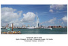 Portsmouth Harbour with ferries - 28.8.2012