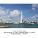 Portsmouth Harbour with ferries - 28.8.2012