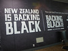 ALL black, they came, they did their haka and they won