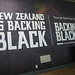 ALL black, they came, they did their haka and they won
