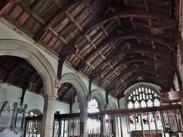 llanfarchell church, denbigh, clwyd