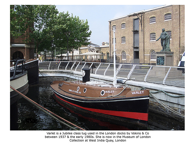 Tug Varlet - West India Quay - 14.10.2006