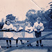 Annie, Agnes, James and Lillian Hay at Finzean a photo by their father The Rev James Hay of Montrose