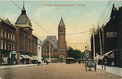 College Street at Spadina, Toronto.