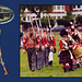 Fort Amherst's Napoleonic period reenactors at Peckham Rye advance in column c1999