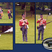 Fort Amherst Napoleonic reenactors at Peckham Rye - vignettes - c1999