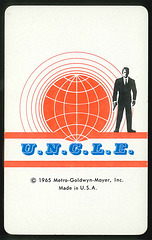 Illya Kuryakin Card Game  - Card Back