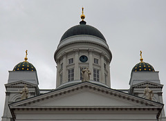 Detail of Helsinki Cathedral, April 2013