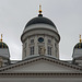 Detail of Helsinki Cathedral, April 2013