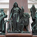 Detail of the Base of the Statue of Czar Alexander II, April 2013