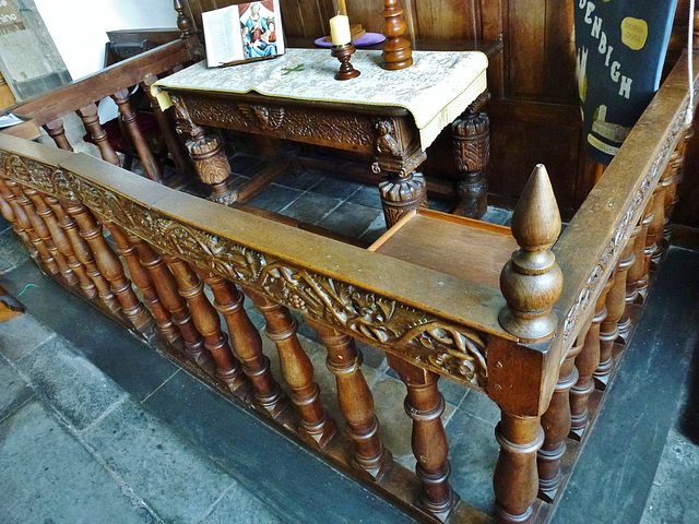 llanfarchell church, denbigh, clwyd