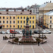 View of Senate Square and the Statue of Czar Alexander II from Helsinki Cathedral, April 2013