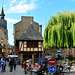 Dinan 2014 – Square on the corner of Rue de l'Horloge and Rue Auguste Pavie