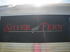 Silver fern, historical train