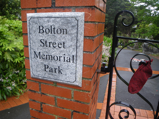 Boller Str memorial park NZ