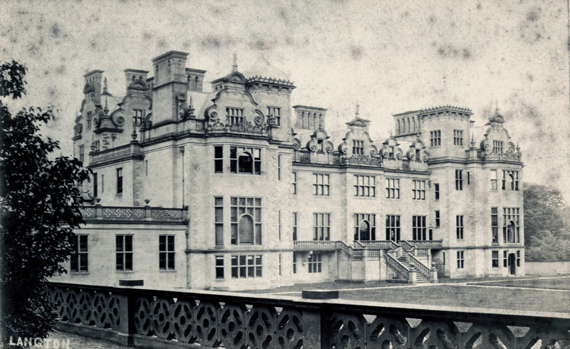 Langton House, Berwickshire, Borders (Demolished)