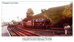 LMSR 4-6-0 5690 Leander - Bridgnorth - 20.10.1984