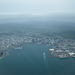 Wellington city center and Interislander ferry