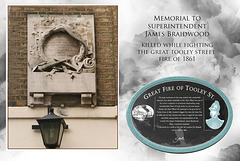 James Braidwood Memorial - Tooley St - Bermondsey - London