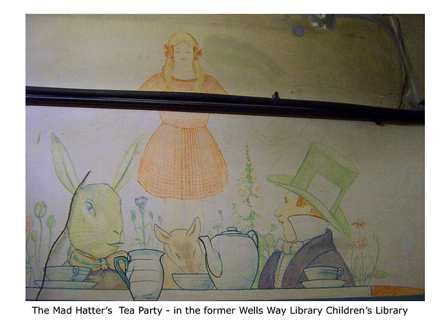 Mad Hatters tea party Wells Way Children’s Library