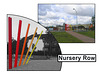 Nursery Row gardens collage - photographed 26.9.2007