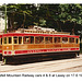 Snaefell Mountain Railway cars 4 & 6 Laxey 17.6.1983