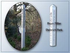 Peace Pillar Dulwich Park