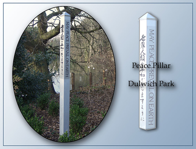 Peace Pillar Dulwich Park