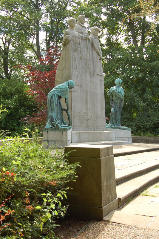 War Memorial,  Townley Hall Park, Burnley, Lancashire