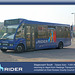 Stagecoach Optare Solo YJ05 WCF Hastings 25 3 2011