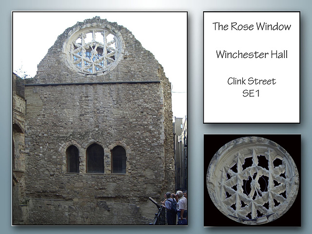 Winchester Hall Rose window