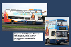 Stagecoach 16316 Eastbourne 6.12.2011