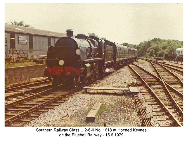 SR 1618 Horsted Keynes 15 6 1979