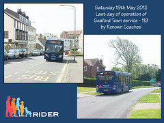 Renown's last day on 119s - 19.5.2012 - at Morrison's & Kingsmead