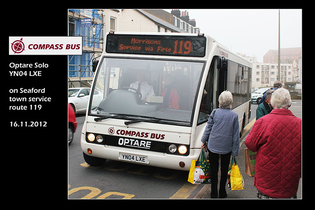 Compass Optare Solo YN04 LXE - 16.11.2012