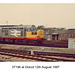 37196 at Didcot 12th August 1987