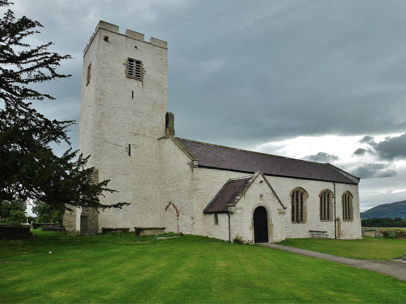 llanfarchell church, denbigh, clwyd