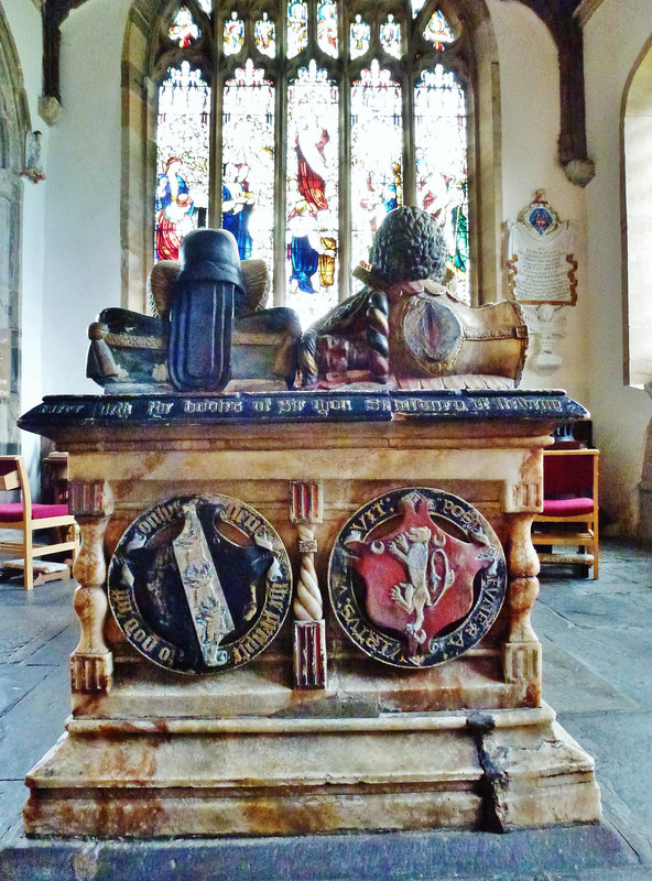 llanfarchell church, denbigh, clwyd