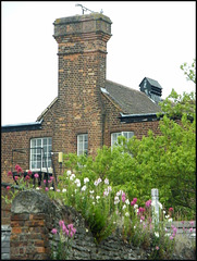 sturdy brick chimney