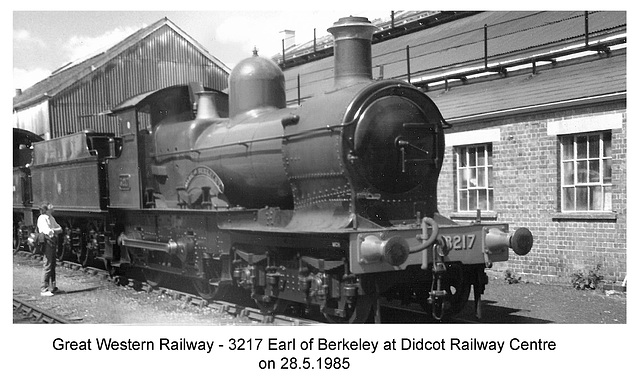 GWR 3217 Didcot - 28.5.1985