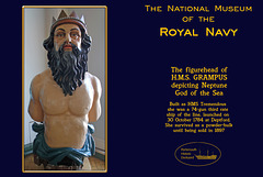 RN Museum figurehead Grampus 28 8 2012