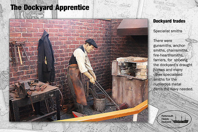 Dockyard apprentice specialist smiths