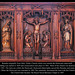 Reredos carved by Dockyard craftsmen