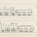 S&DJR 0-6-0 no 28 & 4-4-0 no 68 Dwg PJS 3 1973